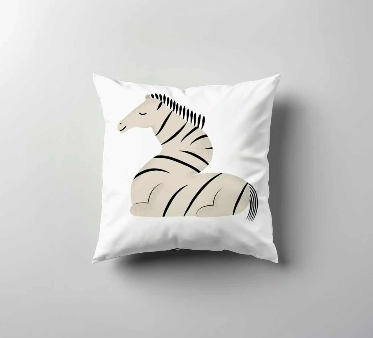 Z for Zebra cuscino da Little Flourishes