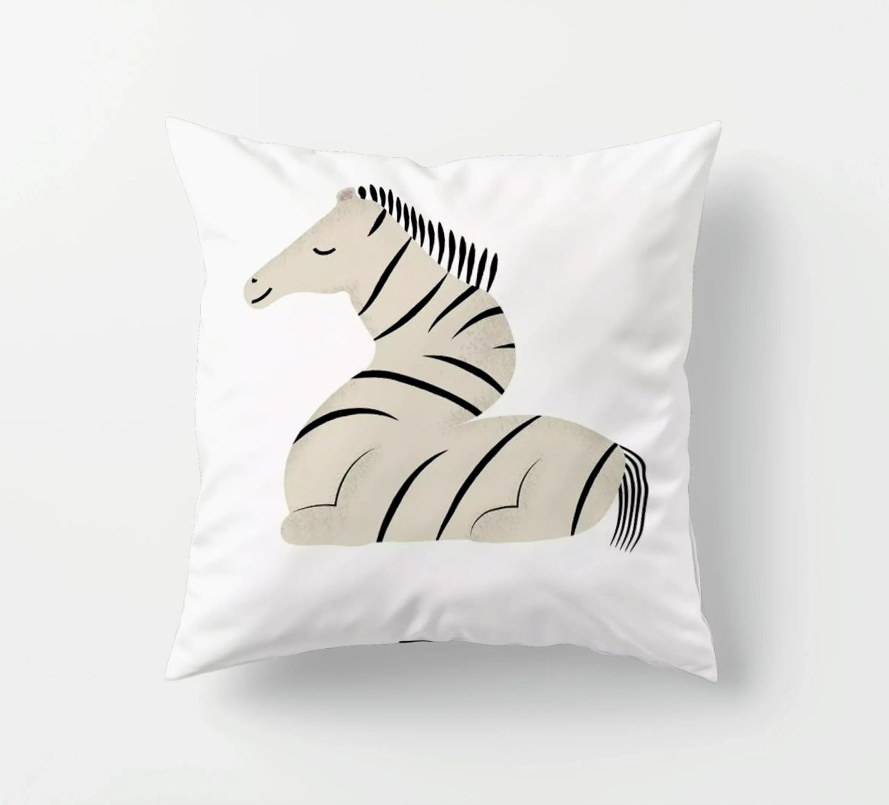 Z for Zebra cuscino da Little Flourishes