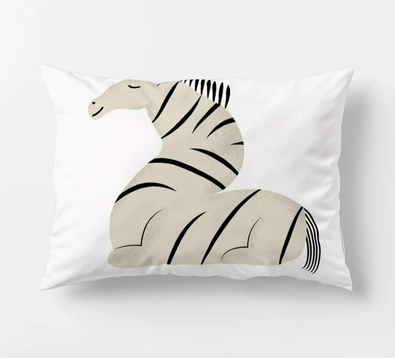 Z for Zebra cuscino da Little Flourishes