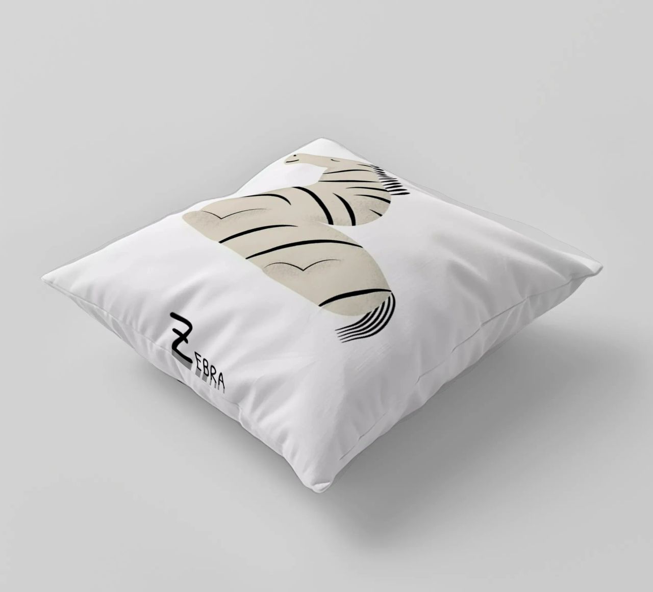 Z for Zebra cuscino da Little Flourishes