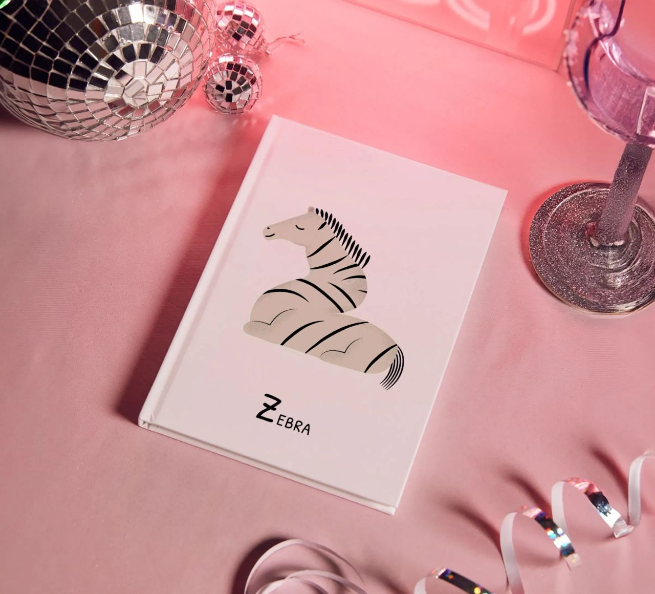 Z for Zebra carnet de notes de Little Flourishes