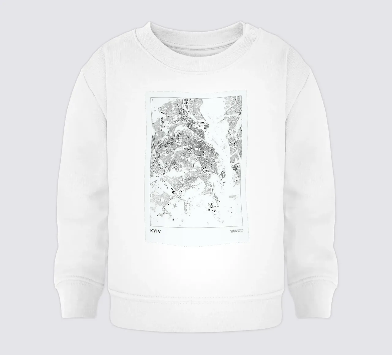 Kyiv felpa neonato da The Cartography Collection