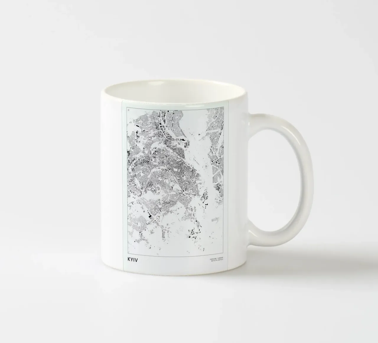 Kyiv tazza in ceramica da The Cartography Collection