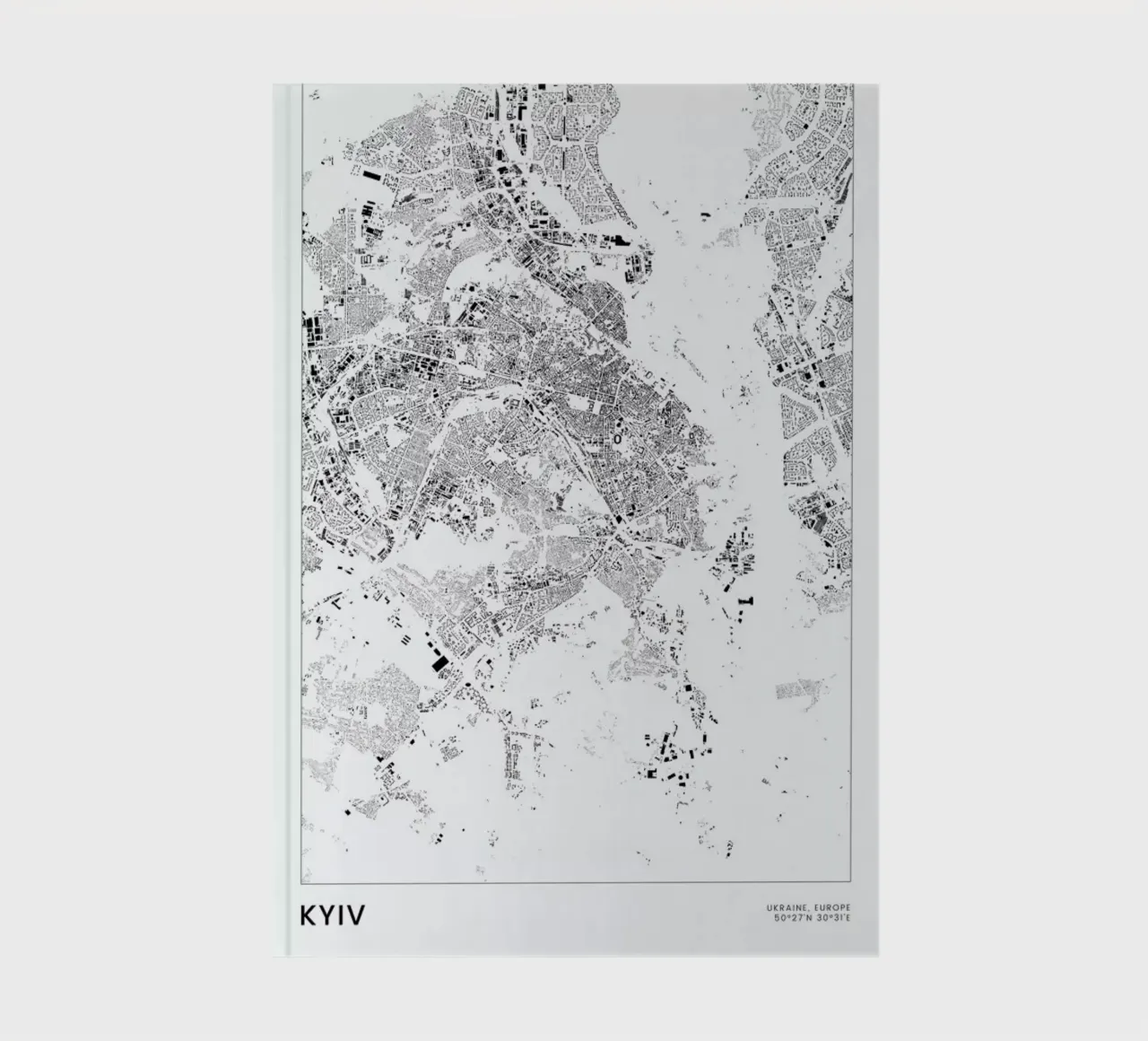 Kyiv notebook by The Cartography Collection