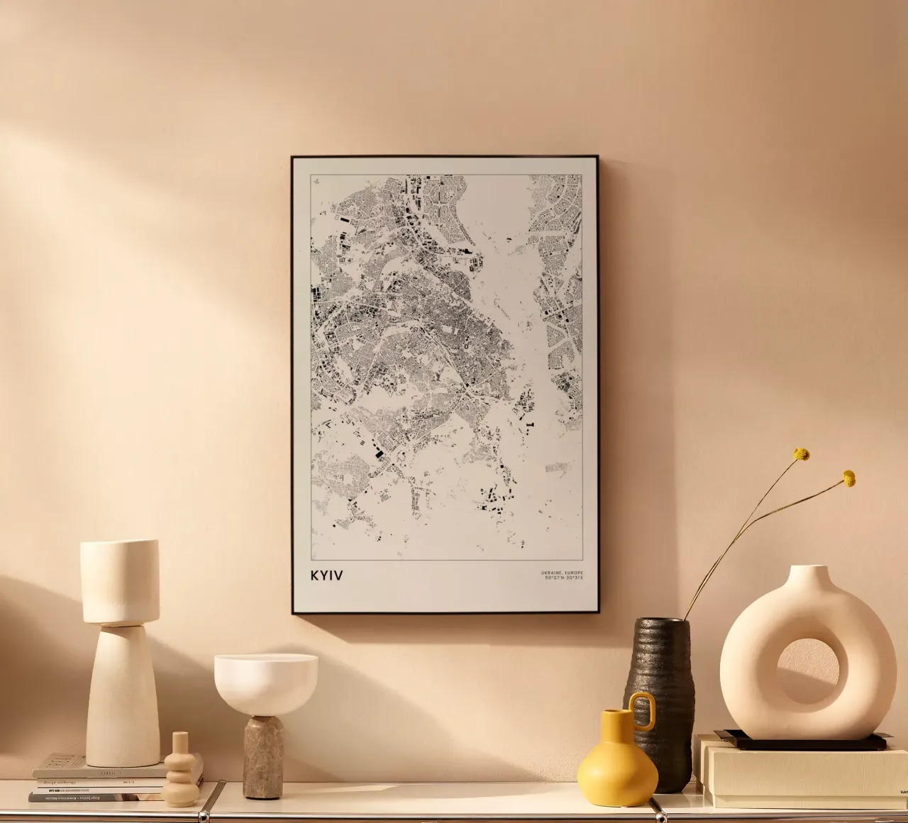 Kyiv plexiglass da The Cartography Collection