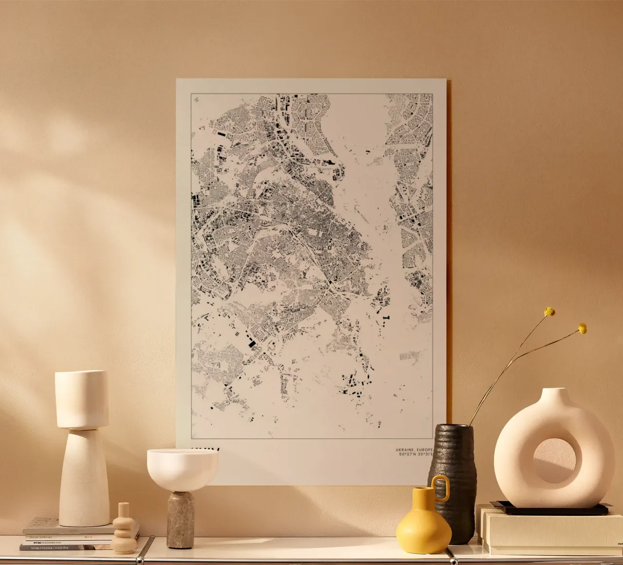 Kyiv plexiglass da The Cartography Collection