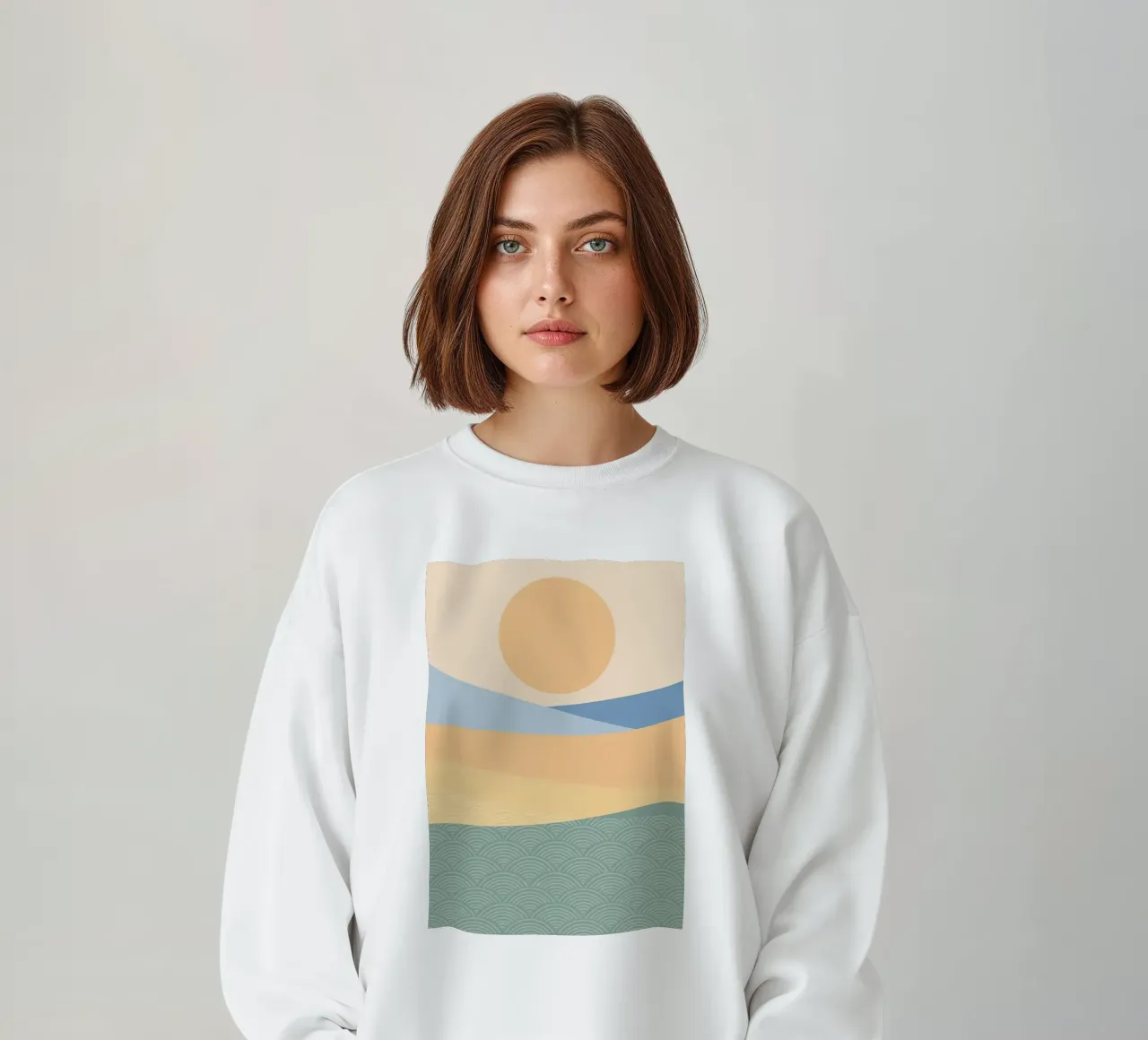 Ein Abend in der Wüste Sweatshirt von James M Coyle