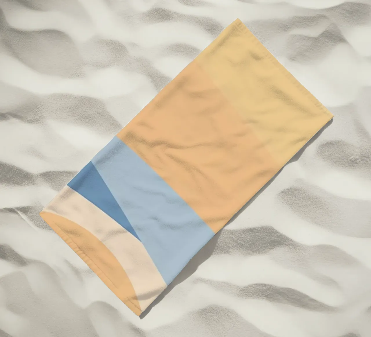 An Evening in Desert beach towel by James M Coyle
