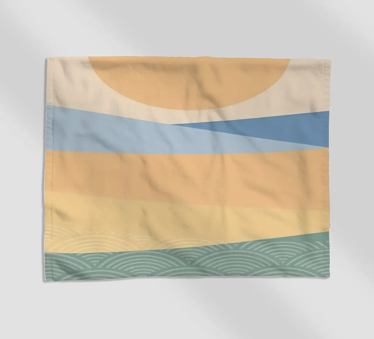 An Evening in Desert beach towel by James M Coyle