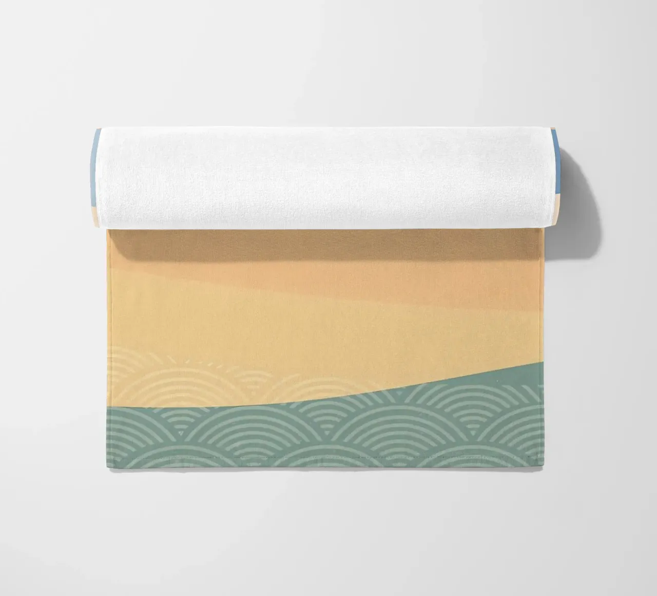 An Evening in Desert beach towel by James M Coyle