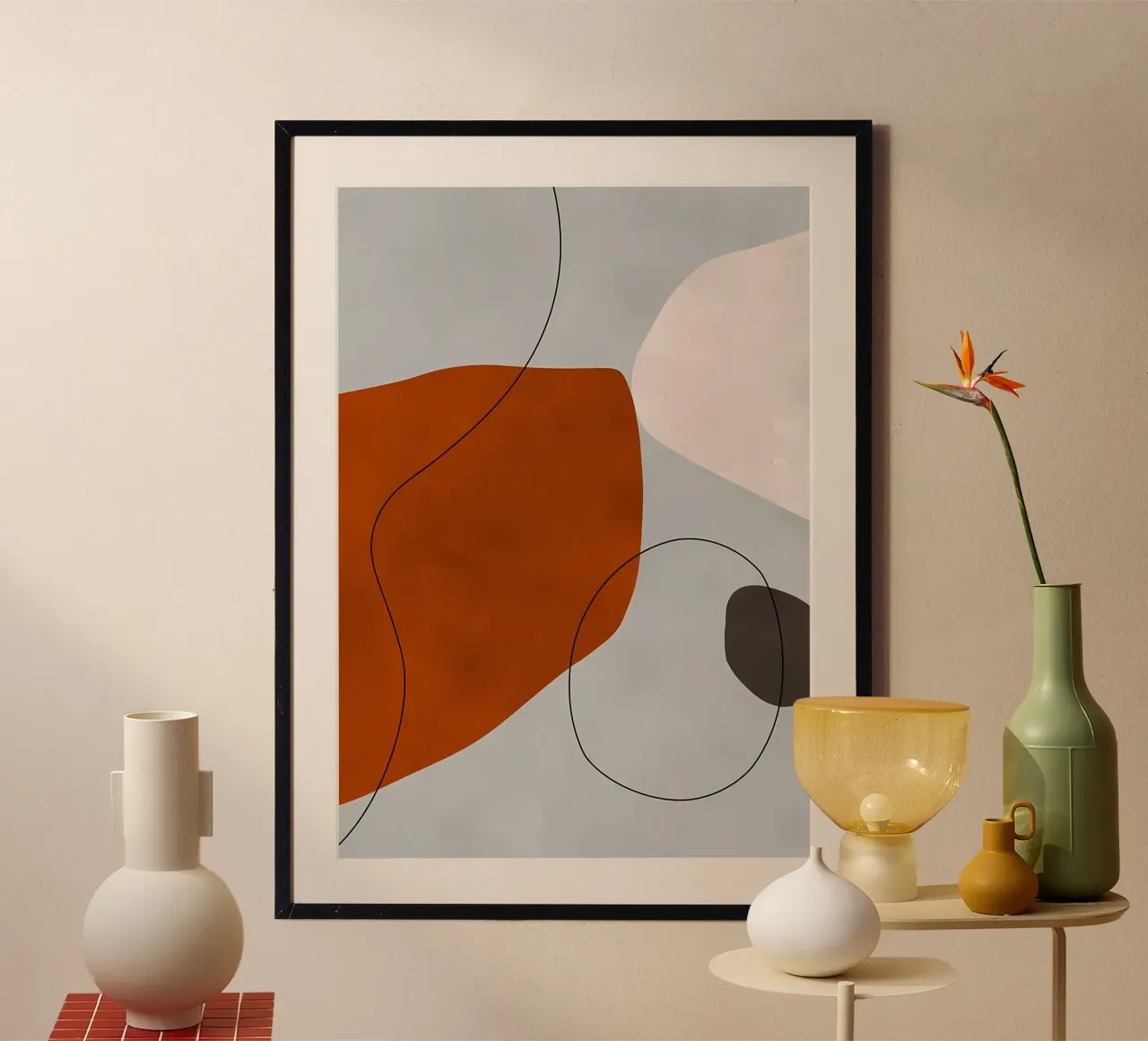 Stampa d'arte astratta poster da Rebecca Clark Wyrick