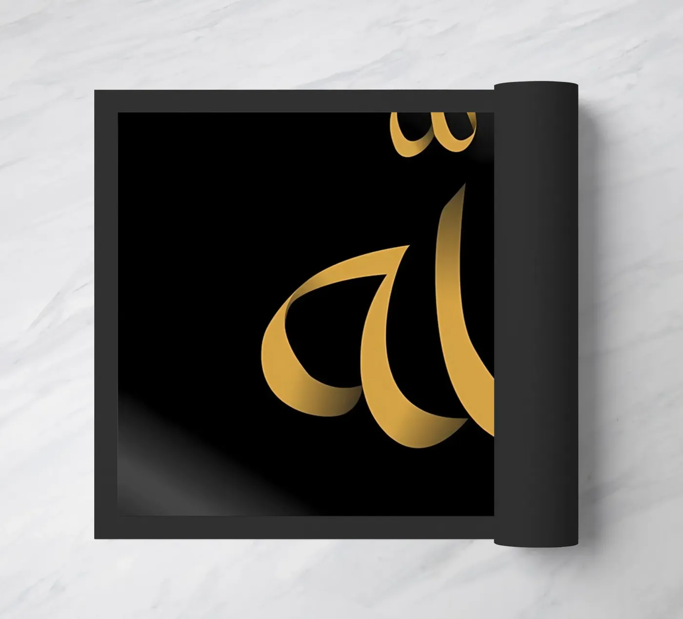 Allah calligrafico zerbino da Albert S Jacob