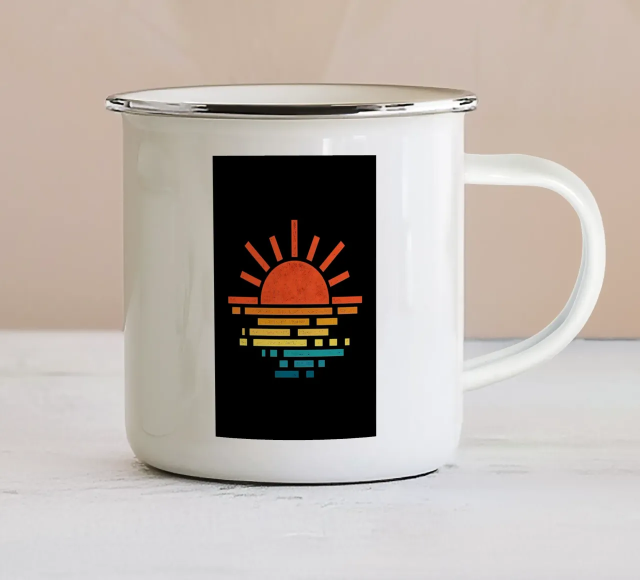 Semplicemente estate tazza in smalto da James M Coyle