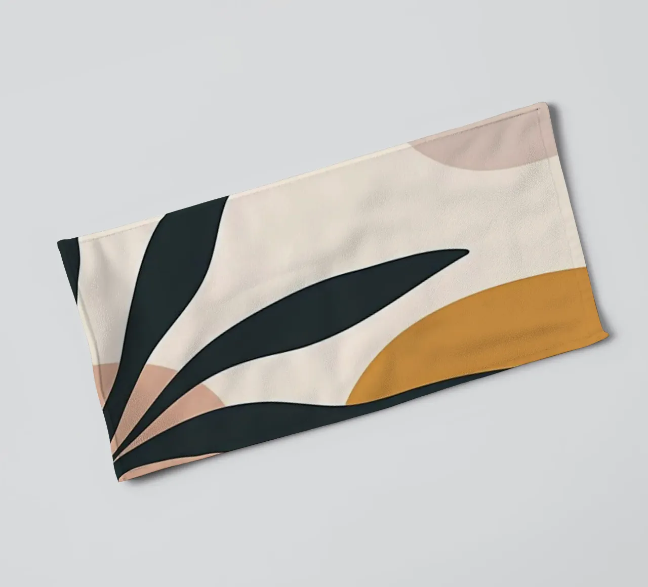 Minimal-Blatt Handtuch von Rebecca Clark Wyrick
