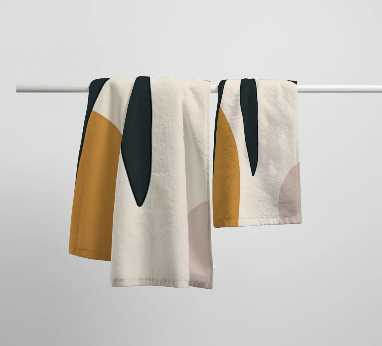 Minimal-Blatt Handtuch von Rebecca Clark Wyrick