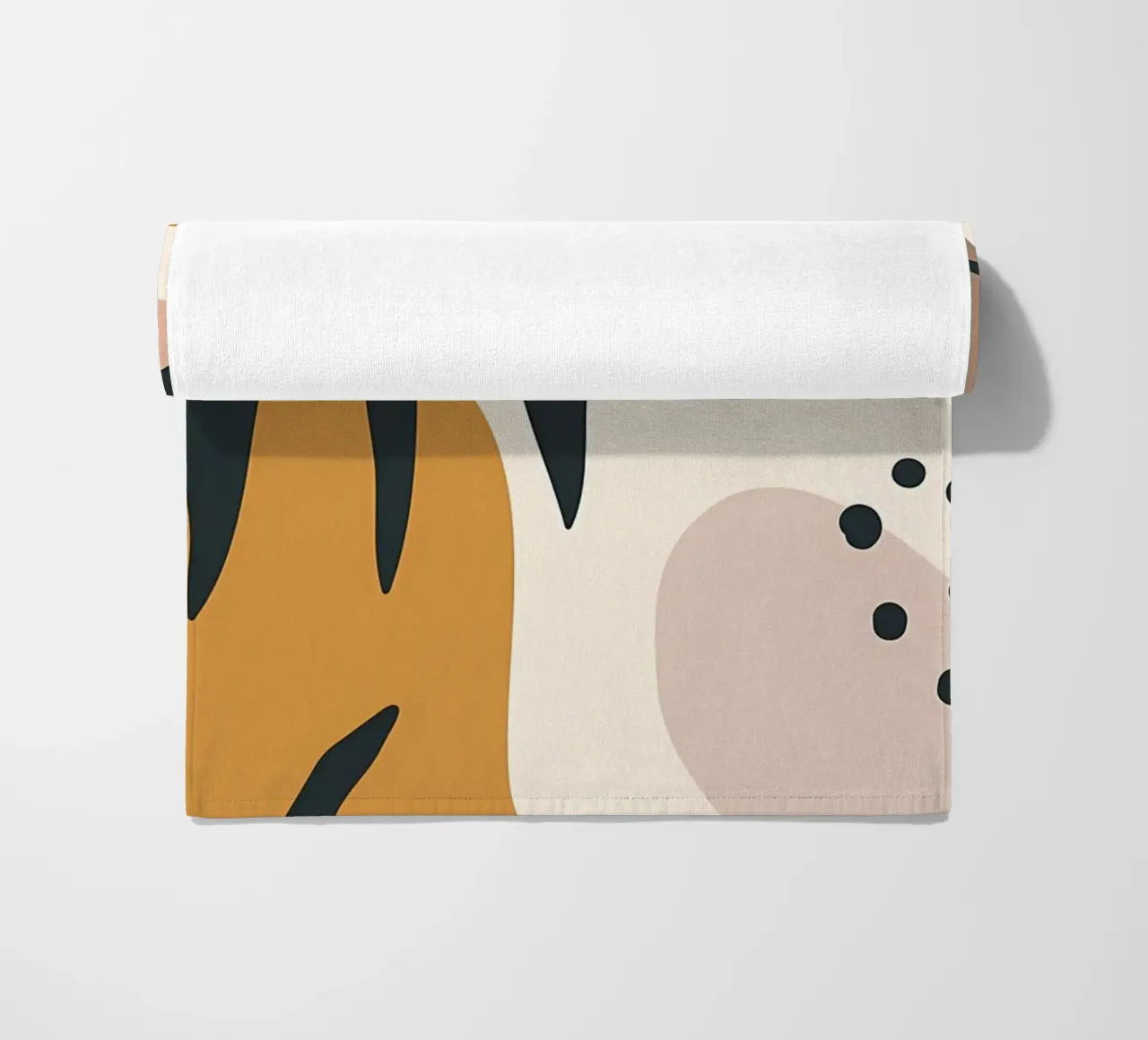 Foglia minimale telo mare da Rebecca Clark Wyrick