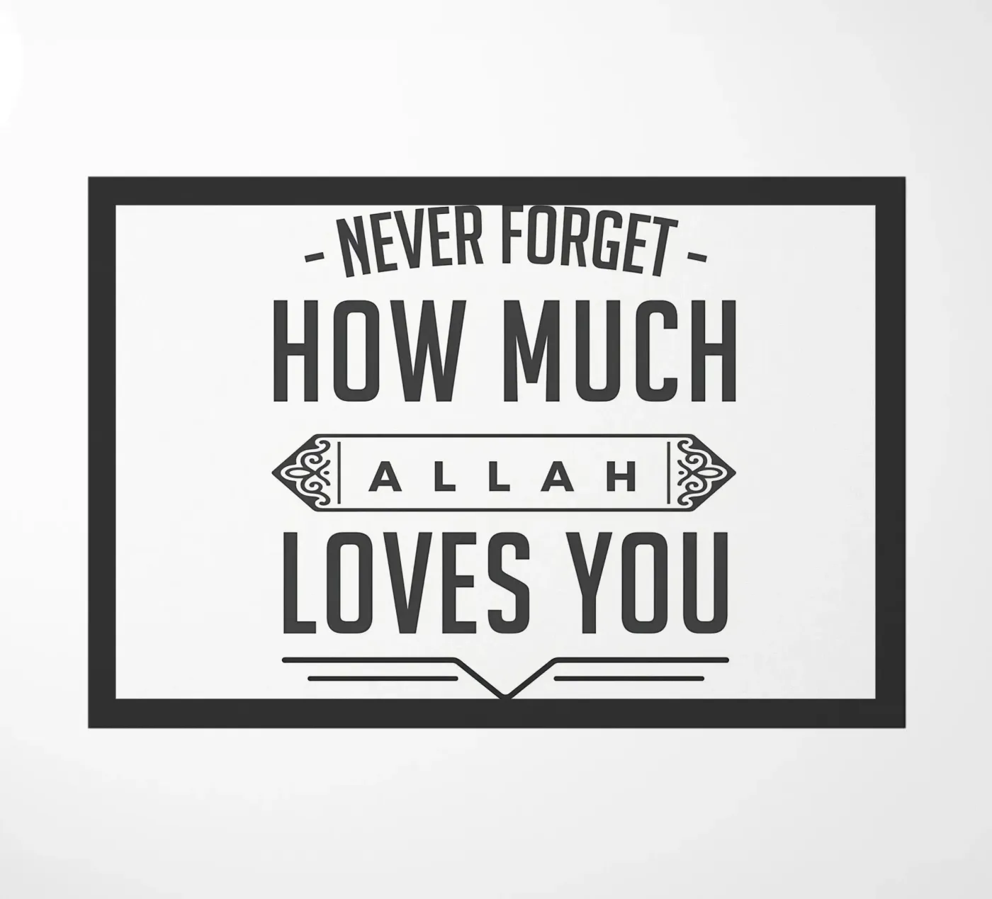 Allah loves you zerbino da Albert S Jacob