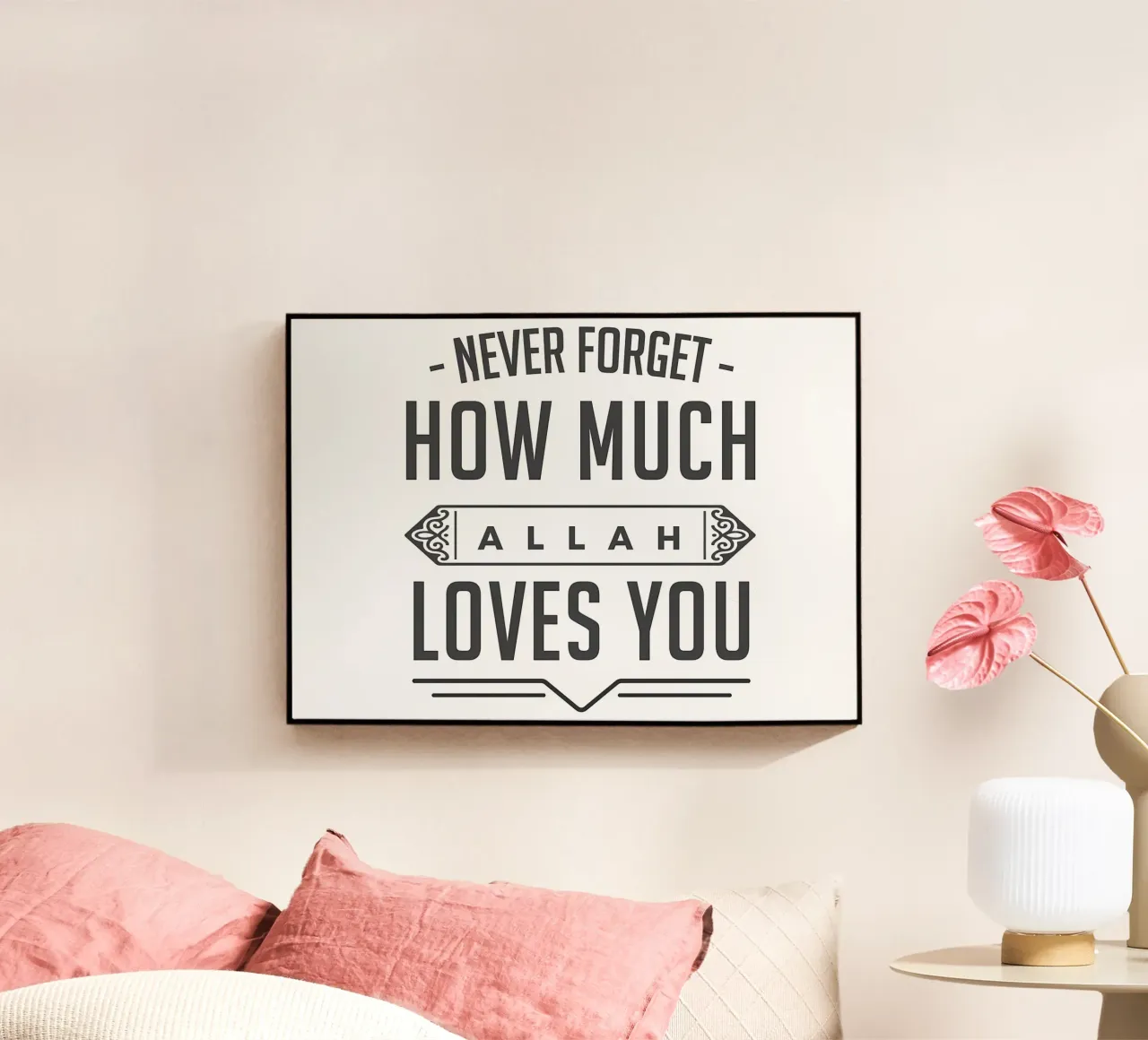 Allah vi ama plexiglass da Albert S Jacob