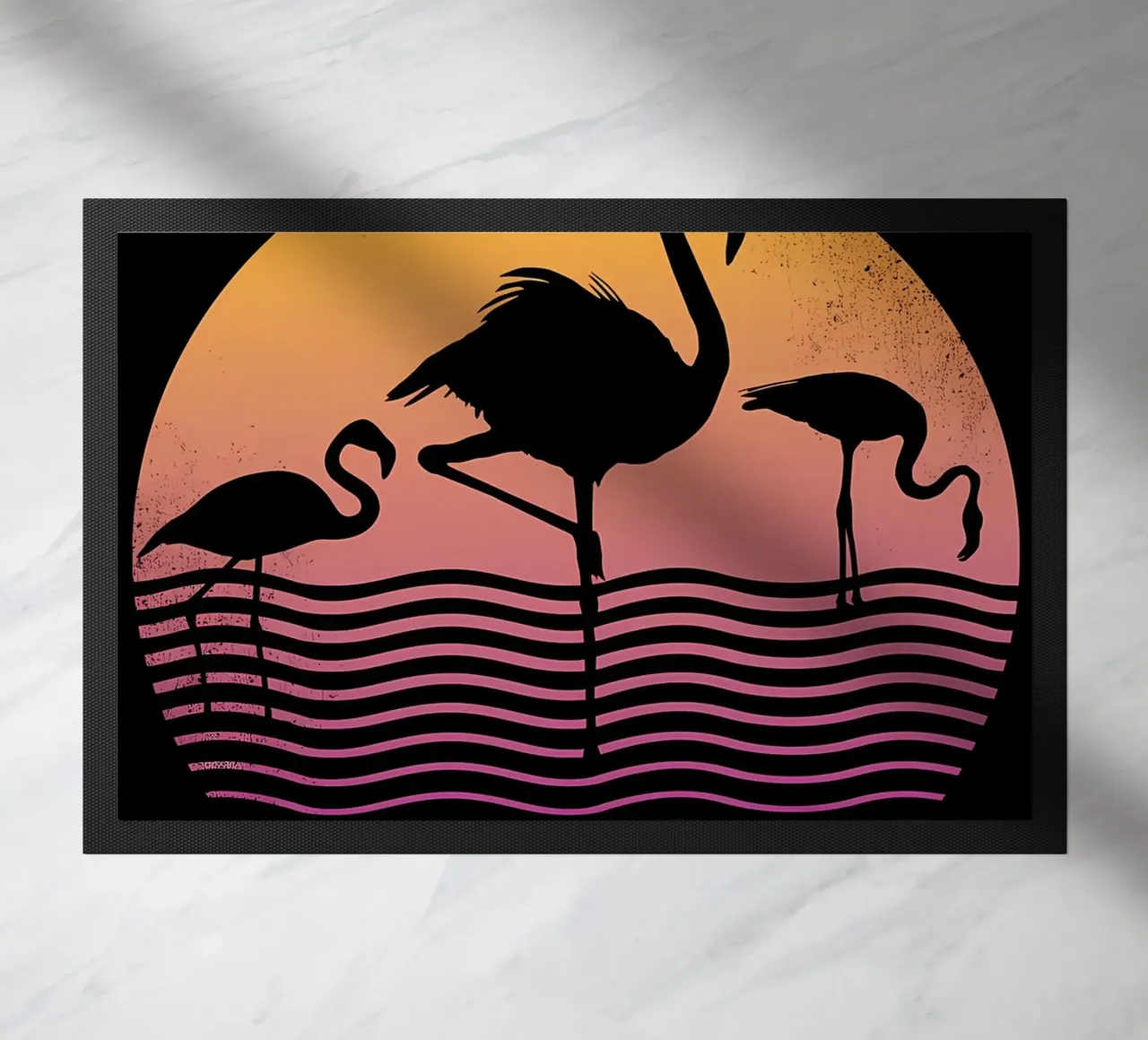 Flamingo Sunset zerbino da James M Coyle