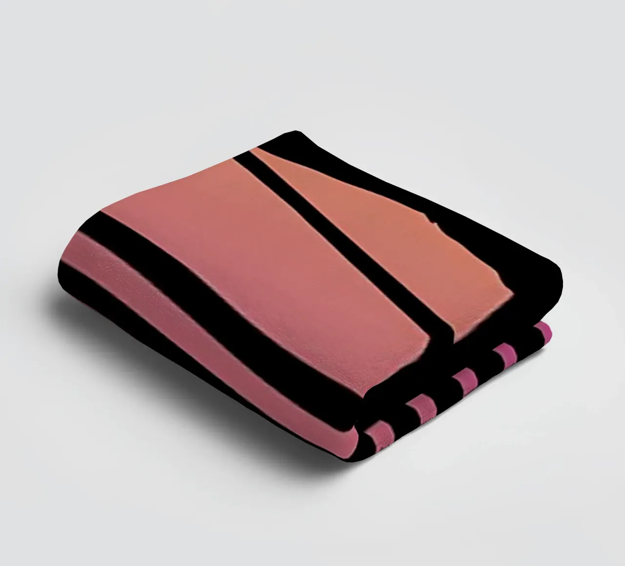 Flamingo Sunset towel by James M Coyle