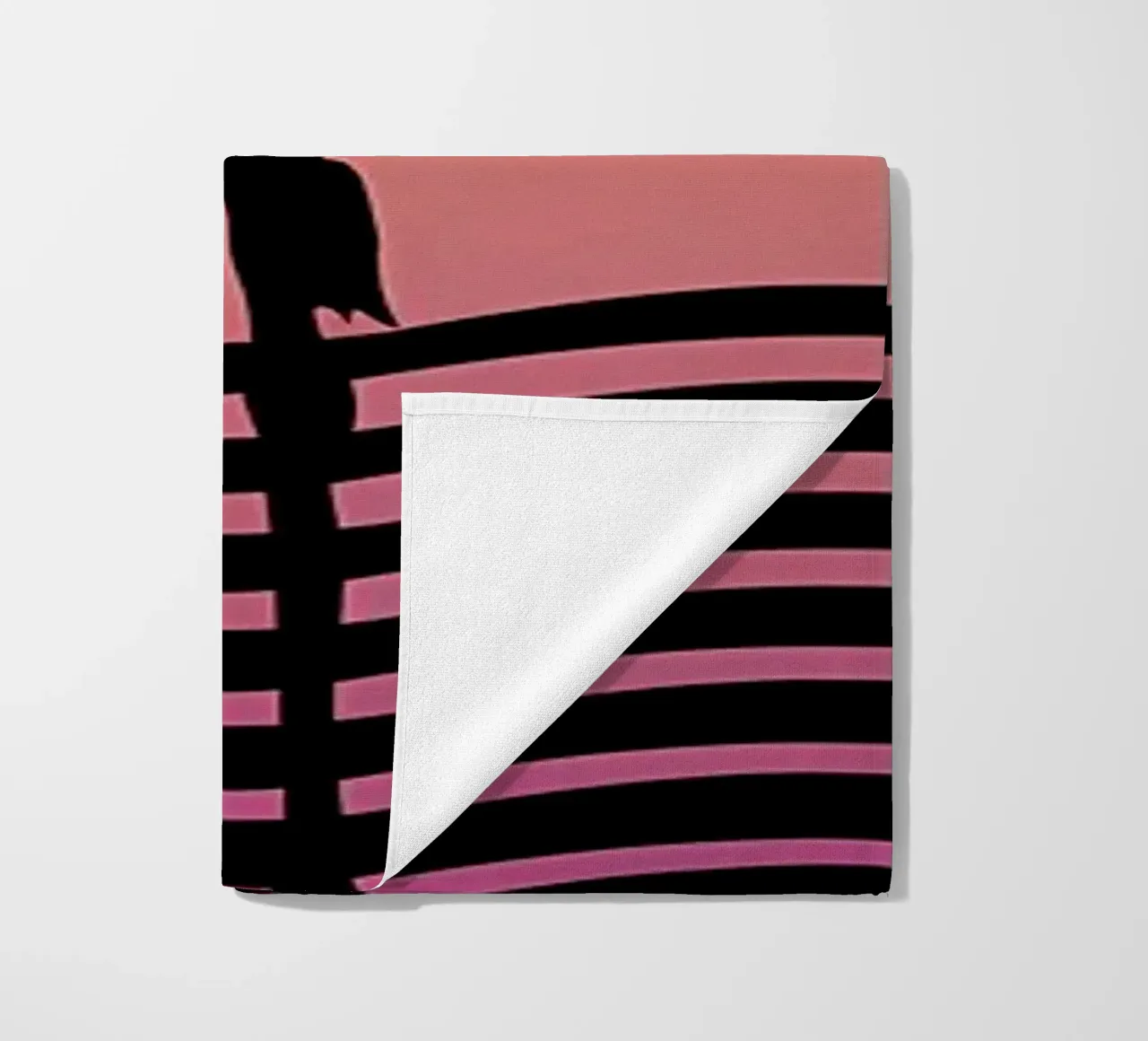 Flamingo Sunset telo mare da James M Coyle