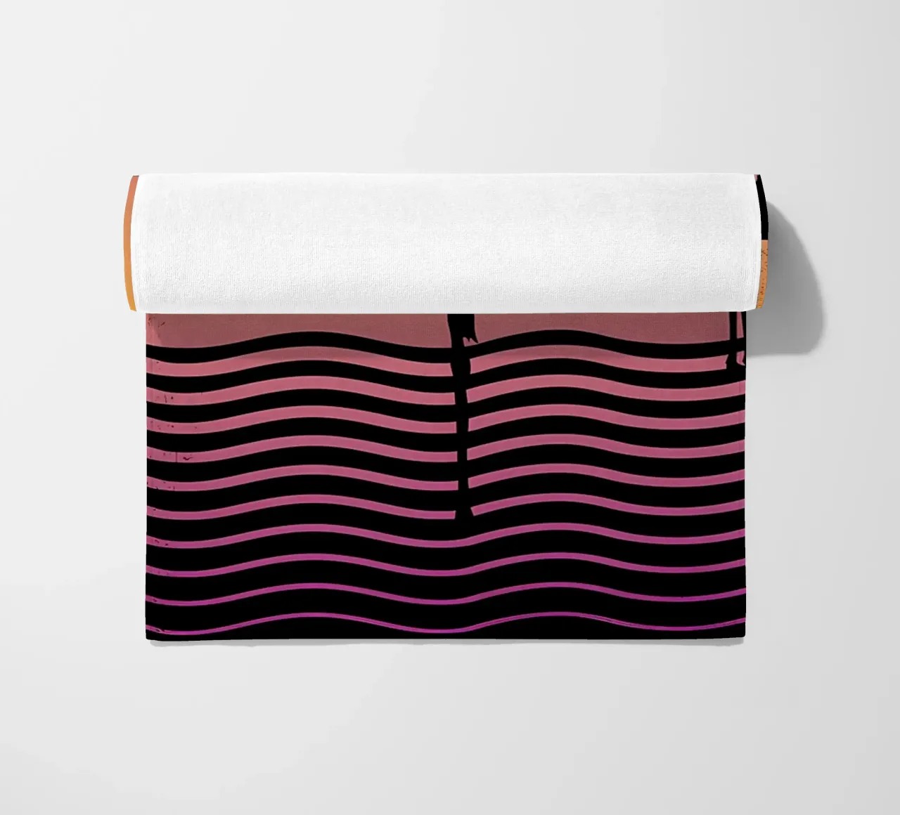 Flamingo Sunset telo mare da James M Coyle