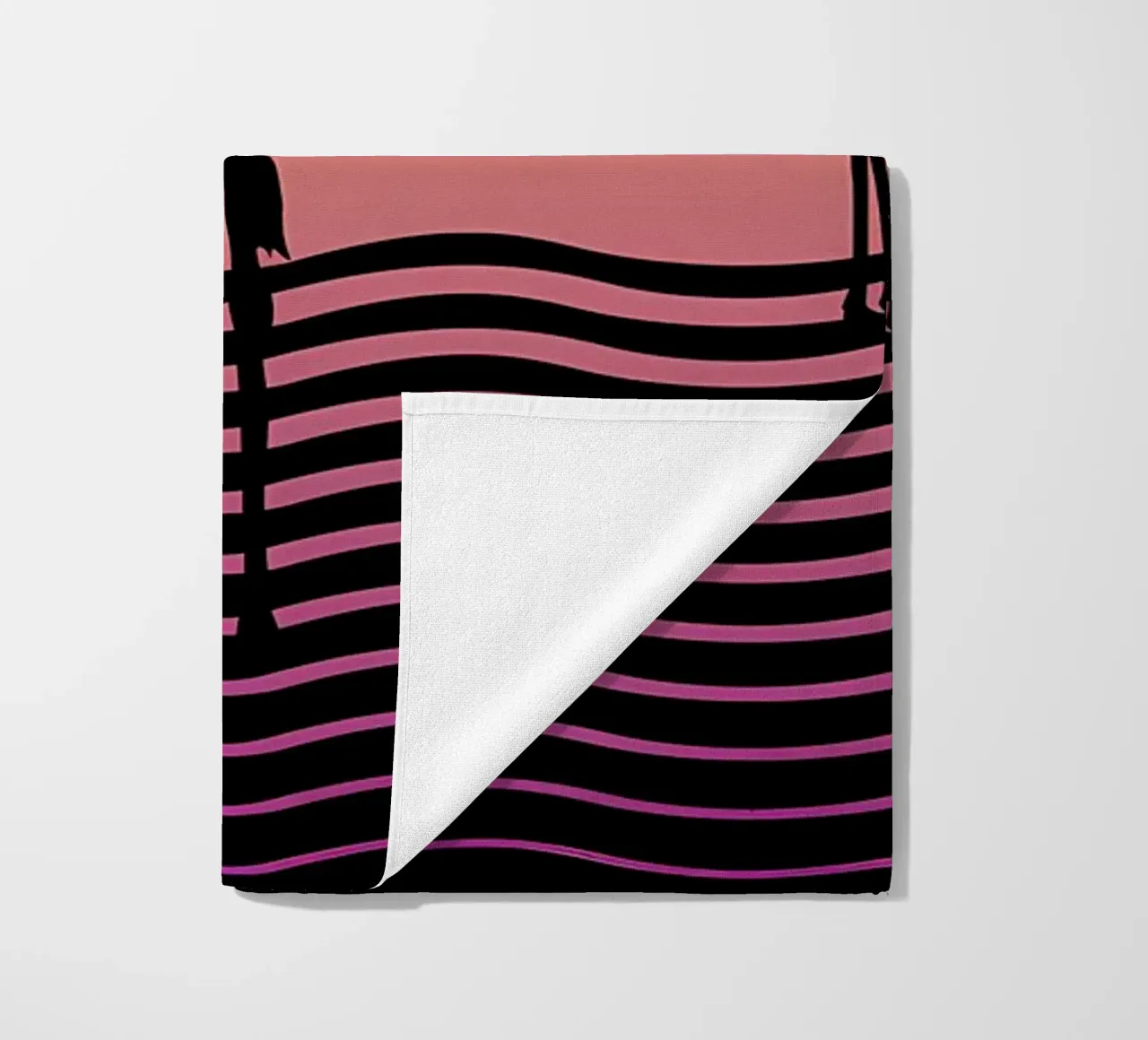 Flamingo Sunset telo mare da James M Coyle