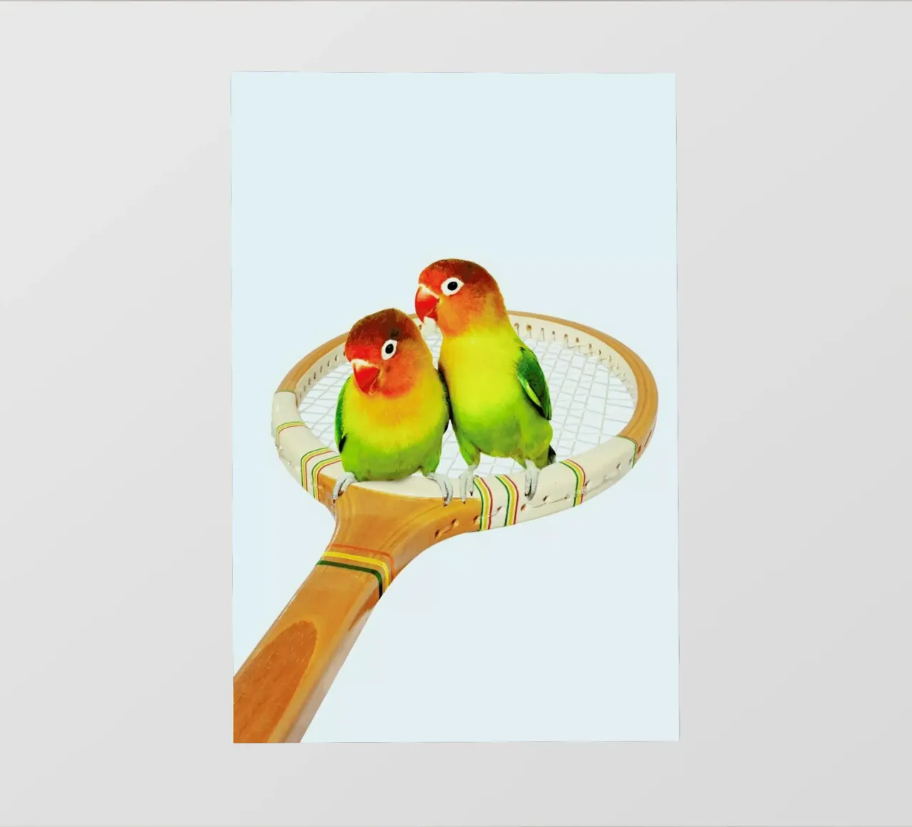 Retro Birds pellicola backlit da Jonas Loose