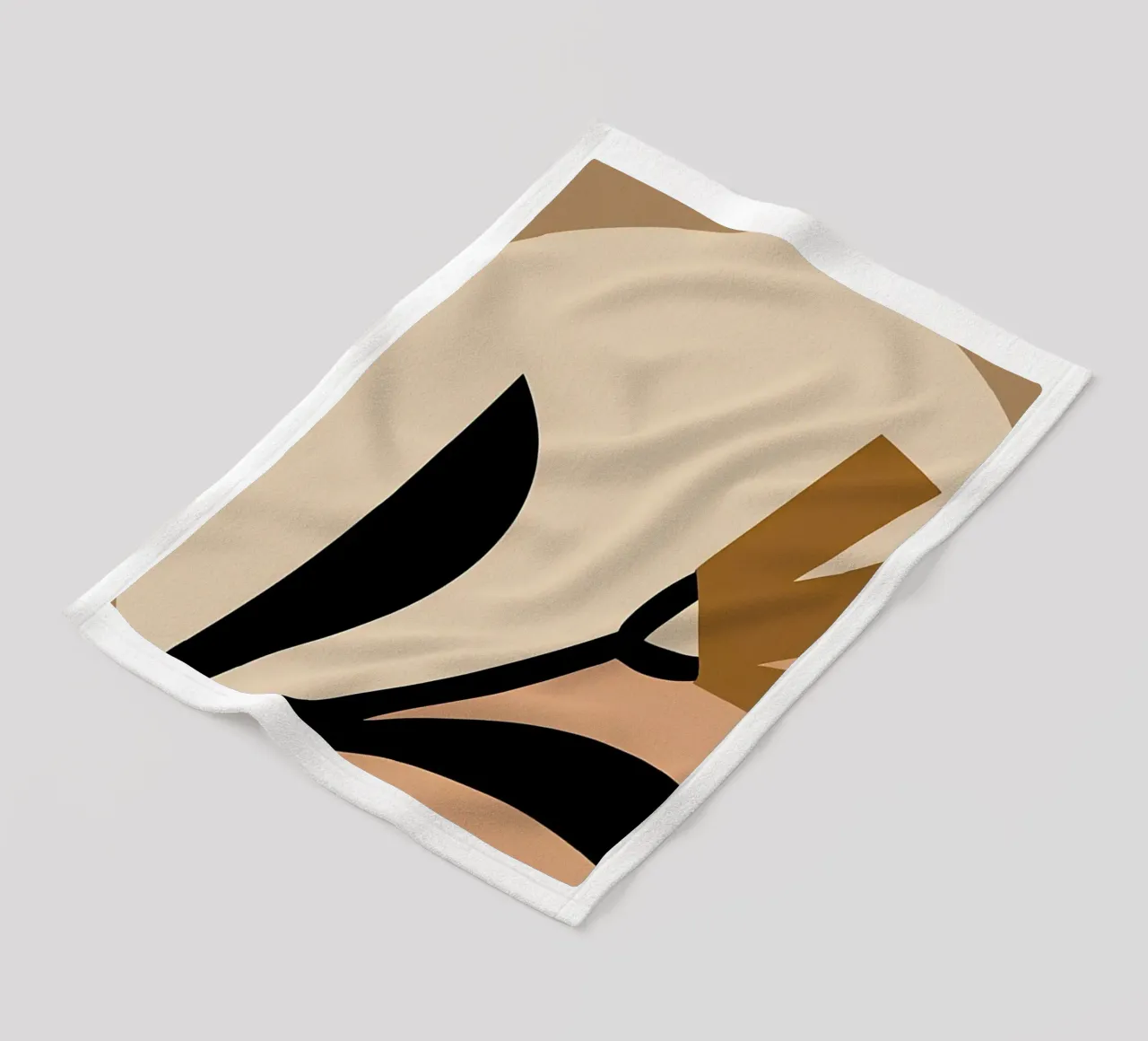 Bloem Zon Boho fleecedeken van Rebecca Clark Wyrick