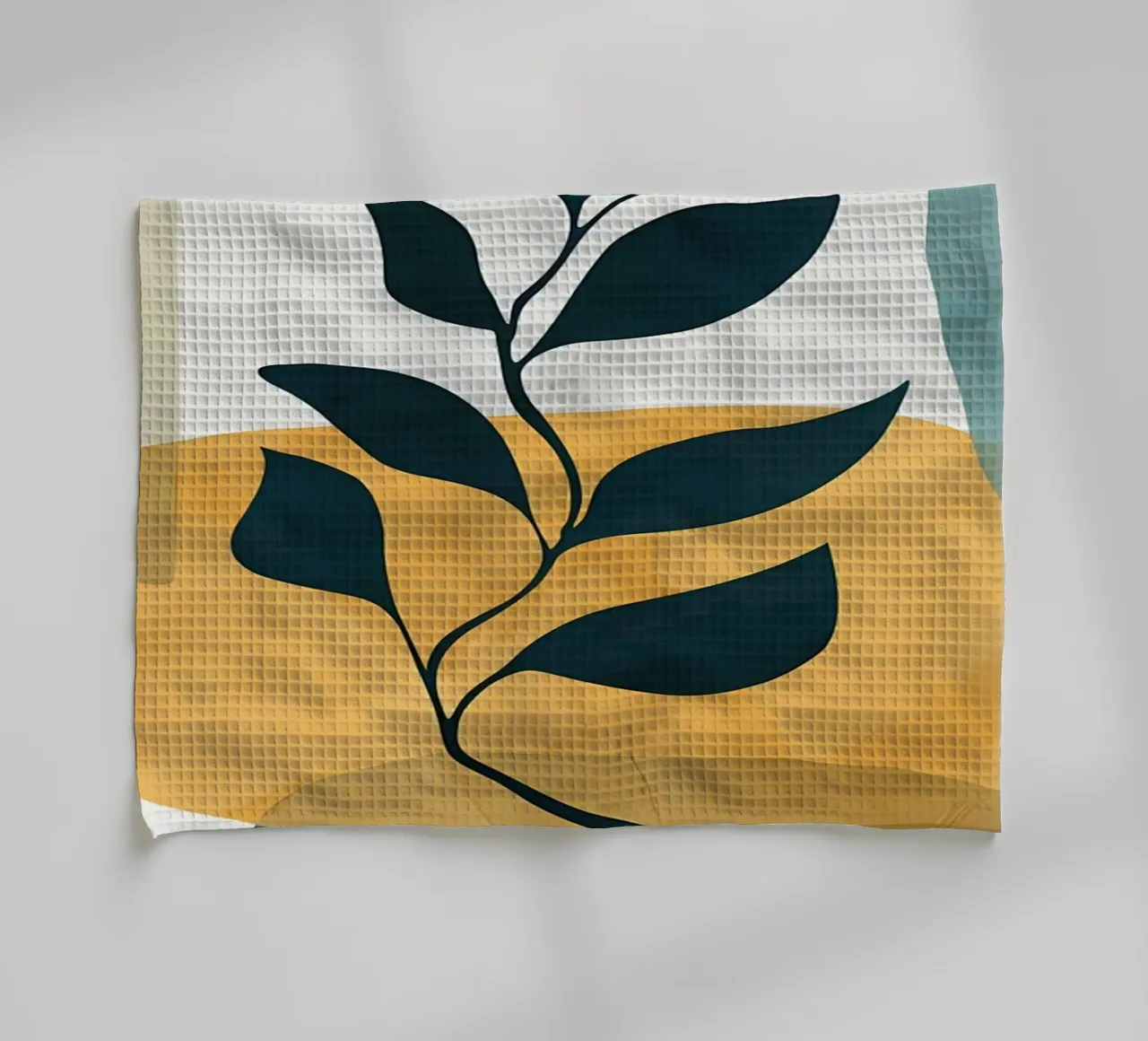 TROPICAL BOTANIC 13C tea towel by Rebecca Clark Wyrick