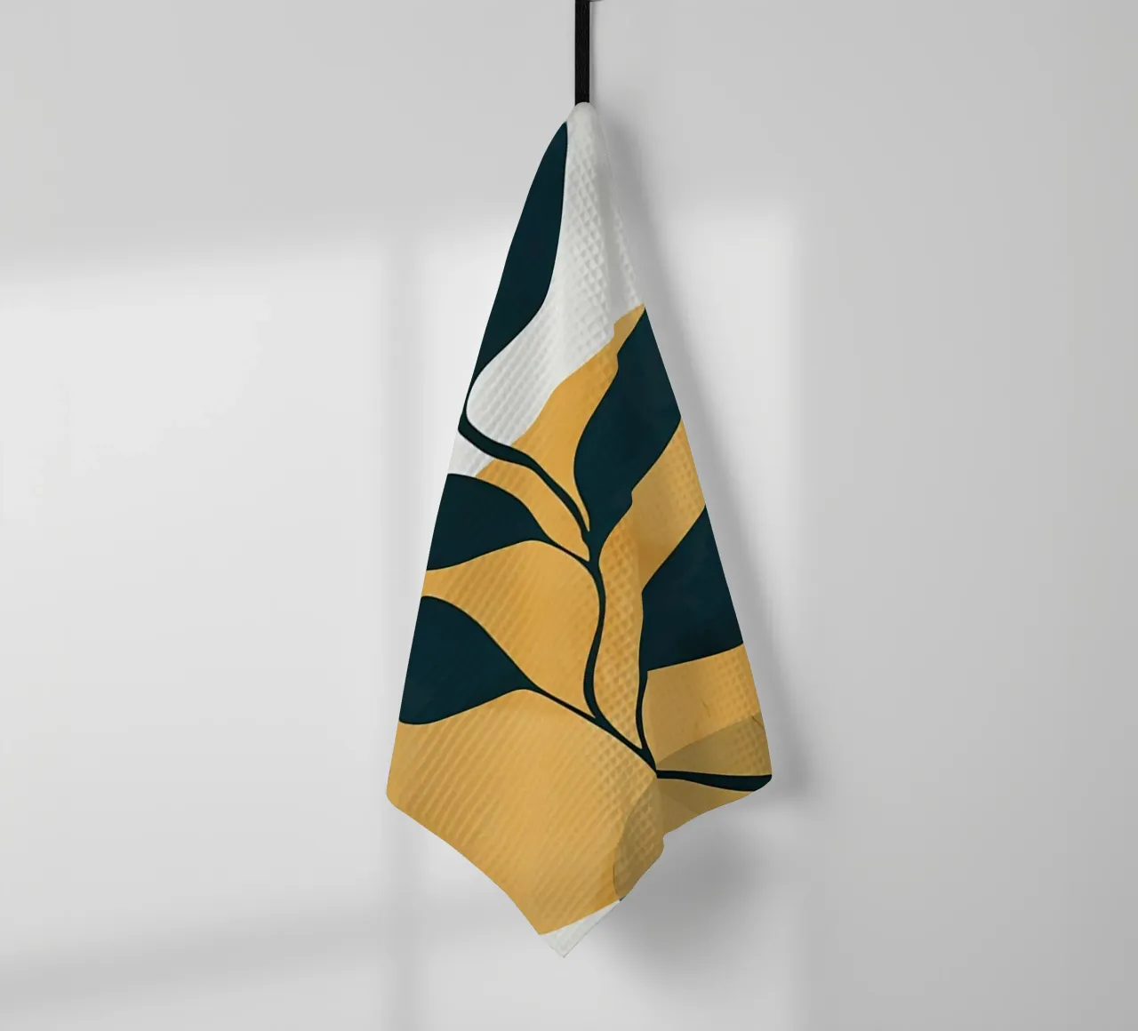 TROPICAL BOTANIC 13C tea towel by Rebecca Clark Wyrick