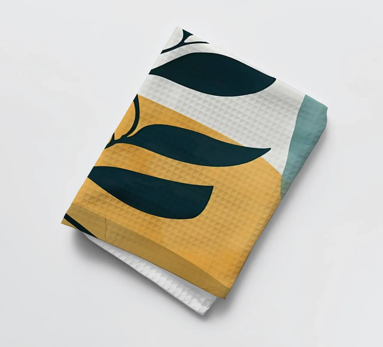 TROPICAL BOTANIC 13C tea towel by Rebecca Clark Wyrick
