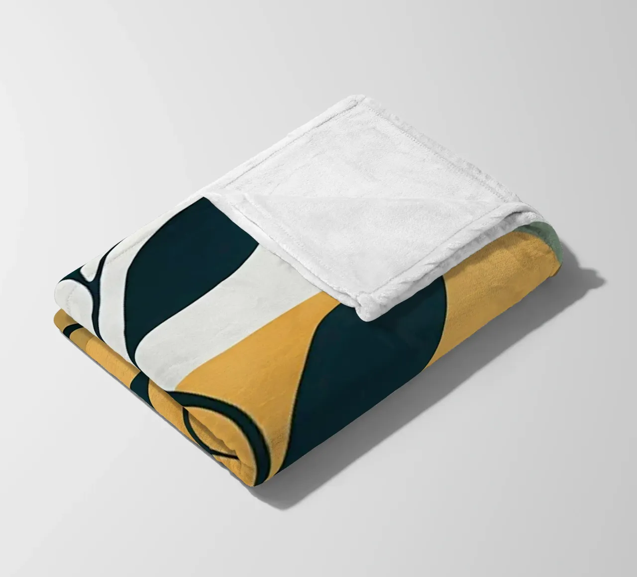 TROPICAL BOTANIC 13C fleece blanket by Rebecca Clark Wyrick