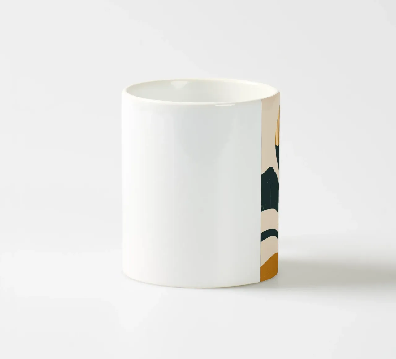 Paesaggio onirico del deserto tazza in ceramica da James M Coyle