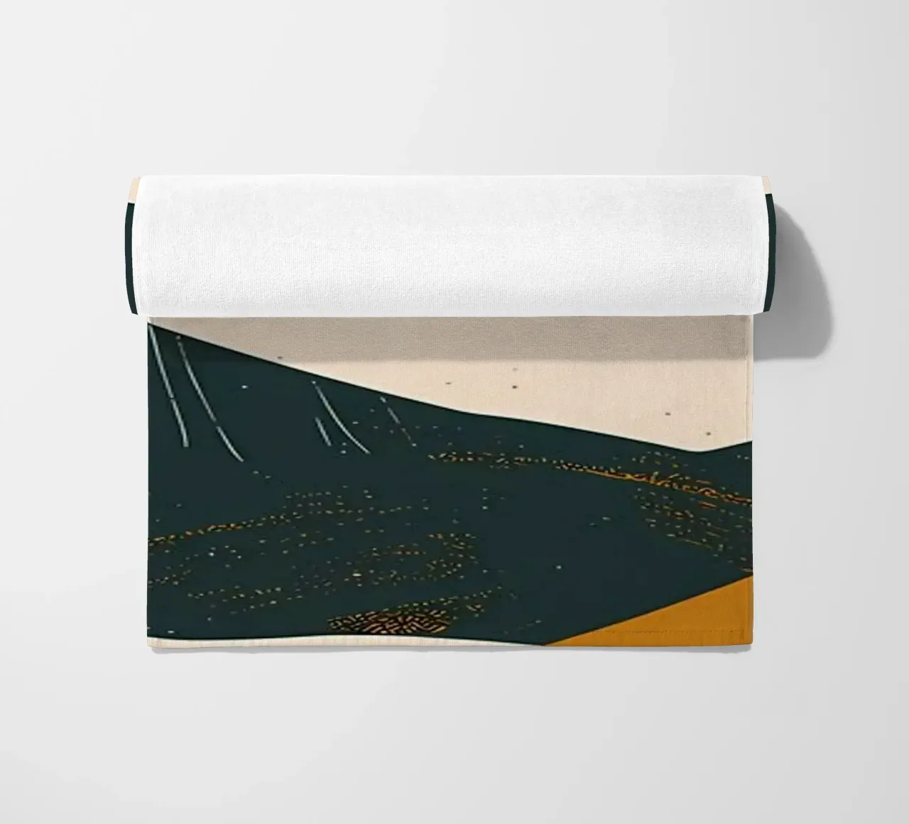 Paesaggio onirico del deserto telo mare da James M Coyle