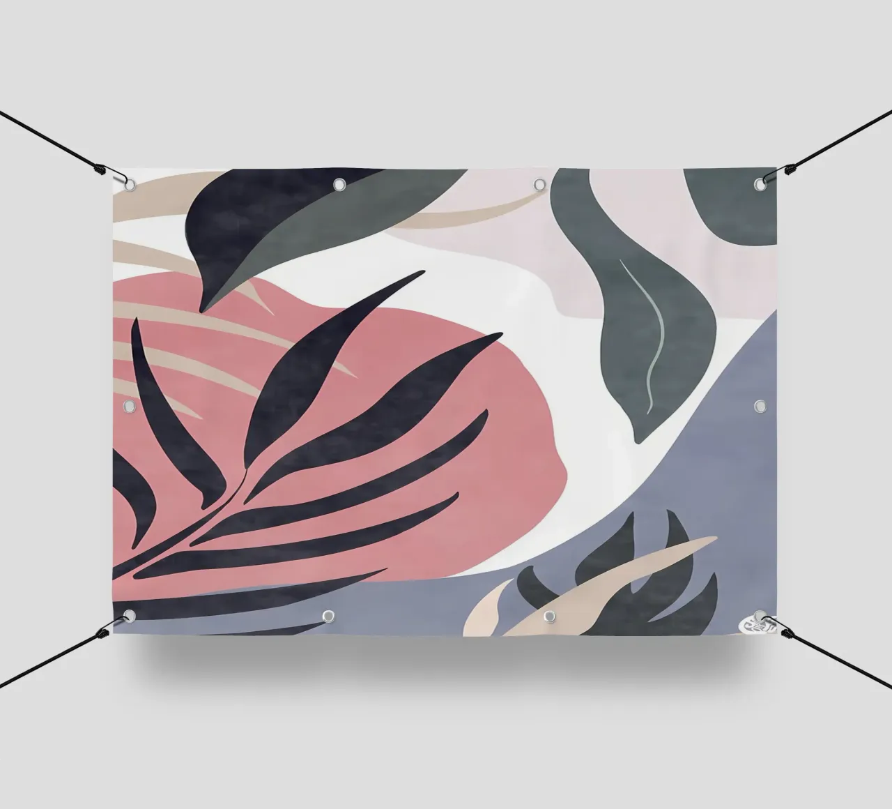 Botanica pacifica telo in pvc da Rebecca Clark Wyrick