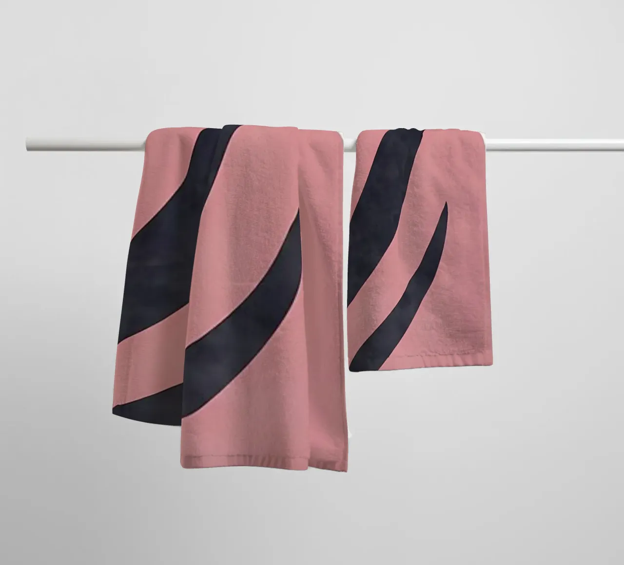 Peaceful Botanical towel by Rebecca Clark Wyrick