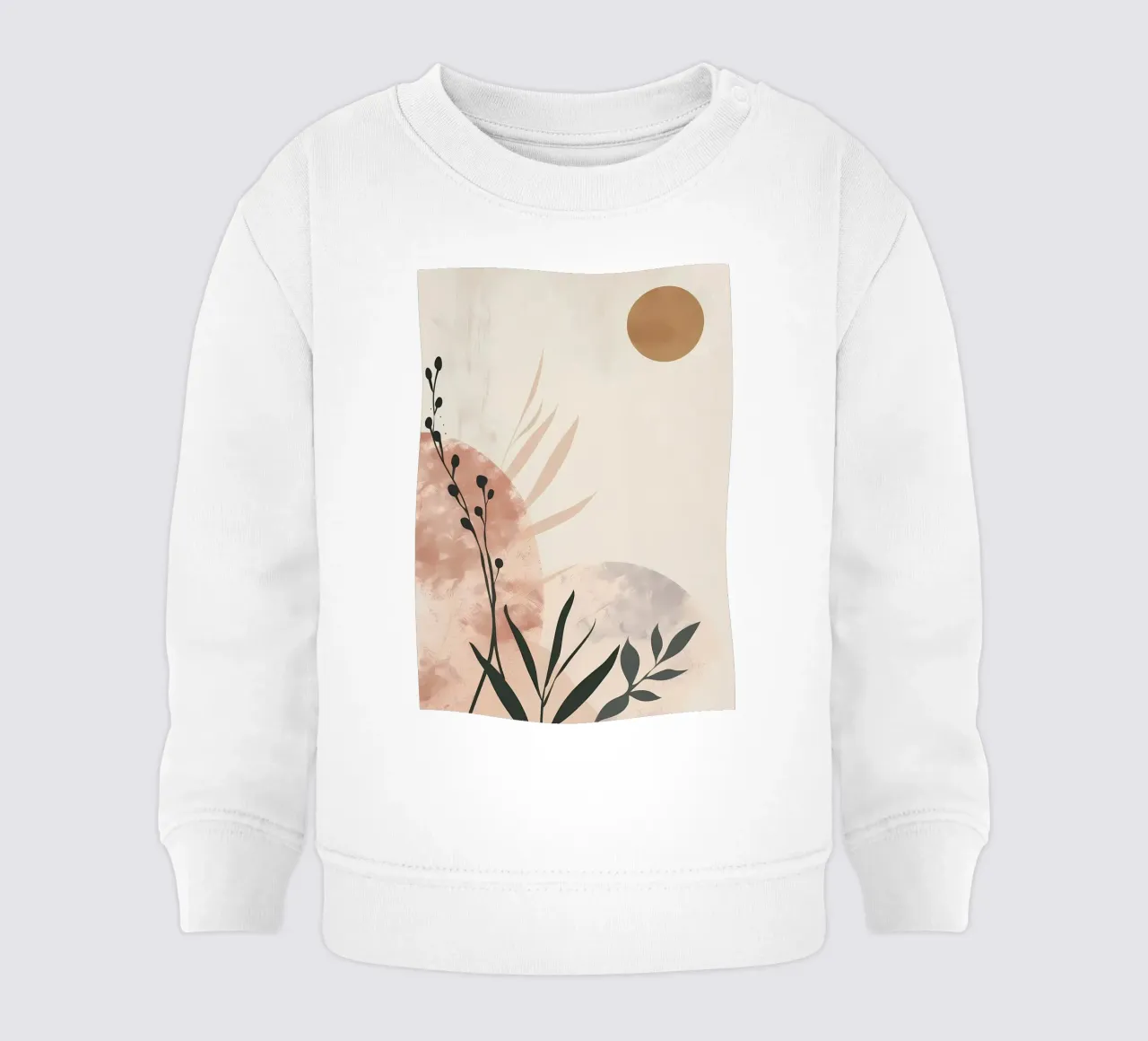 Floreale botanico astratto felpa neonato da Rebecca Clark Wyrick