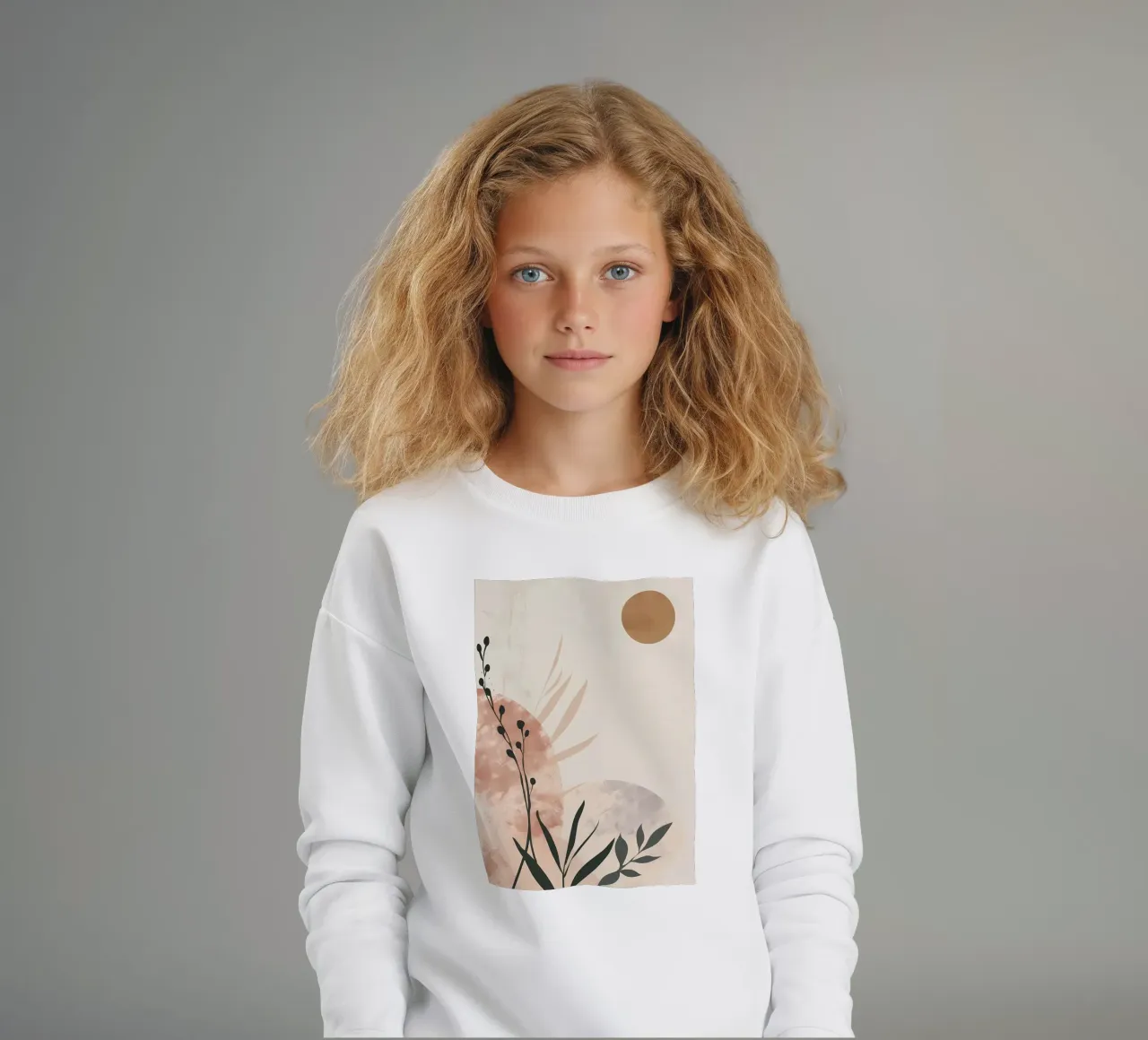 Floreale botanico astratto felpa bambino da Rebecca Clark Wyrick