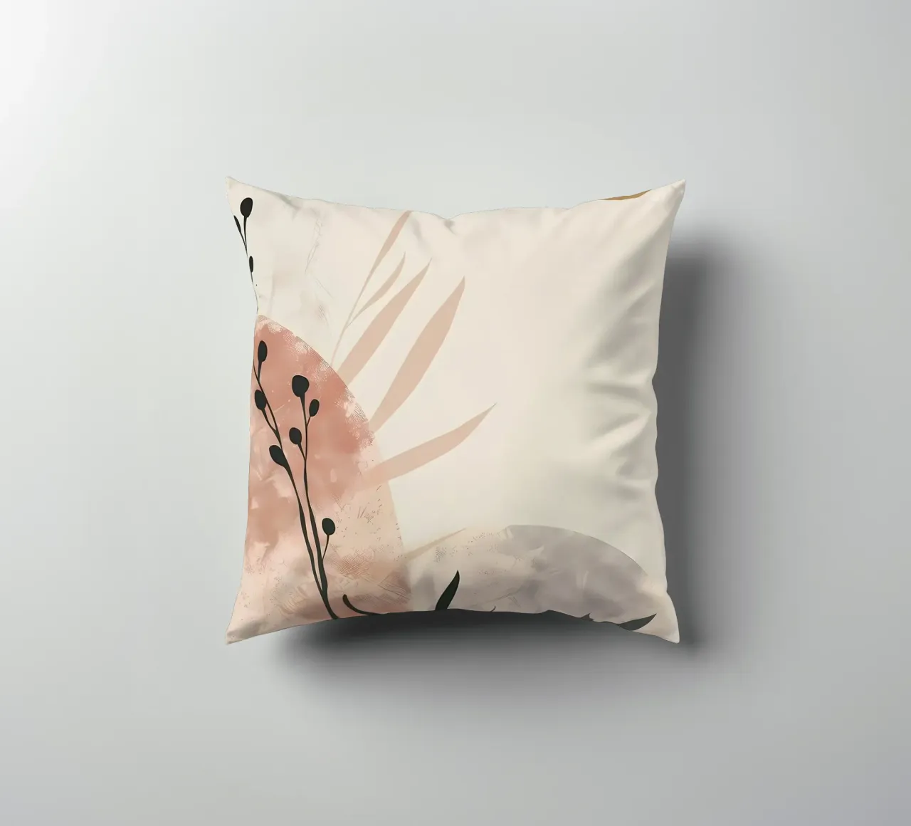 Floreale botanico astratto cuscino da Rebecca Clark Wyrick