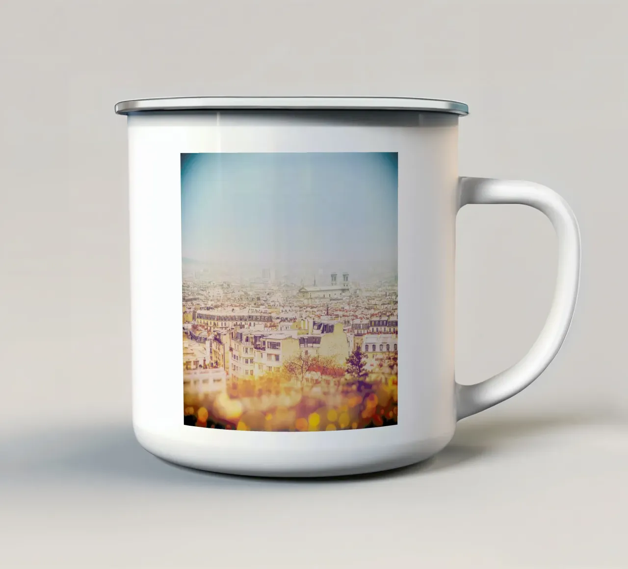 Il tetto di Parigi tazza in smalto da JaySan Studio