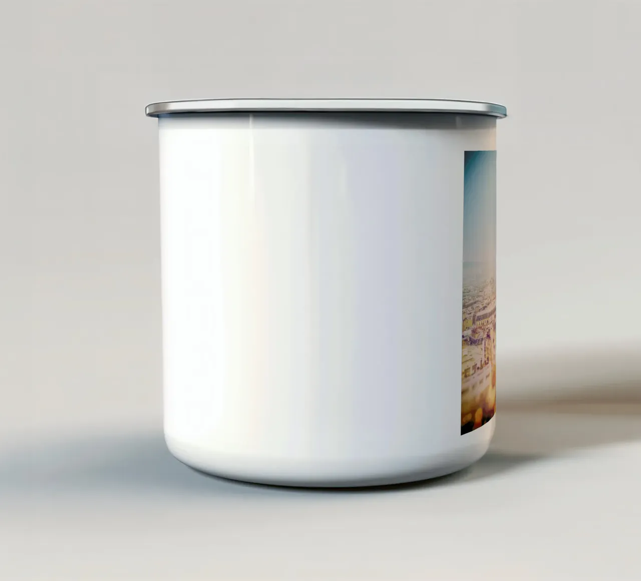 Il tetto di Parigi tazza in smalto da JaySan Studio