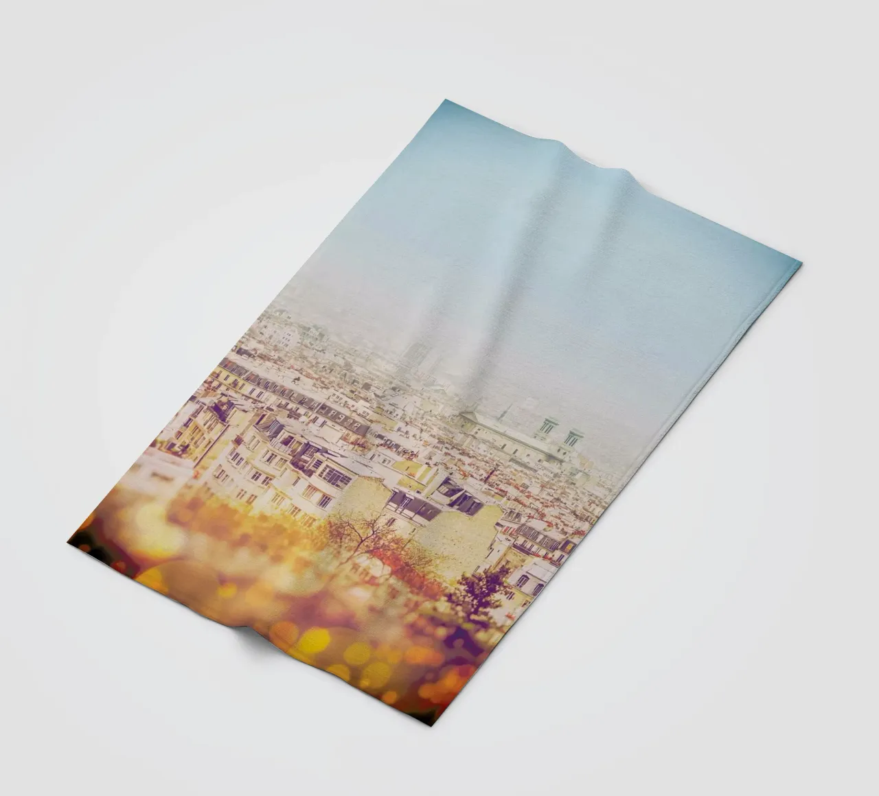 The Roof of Paris plaid polaire de JaySan Studio