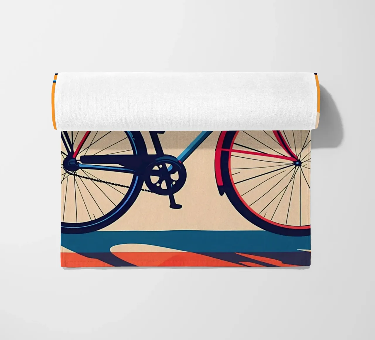 Vélo d'époque serviette de plage de Albert S Jacob