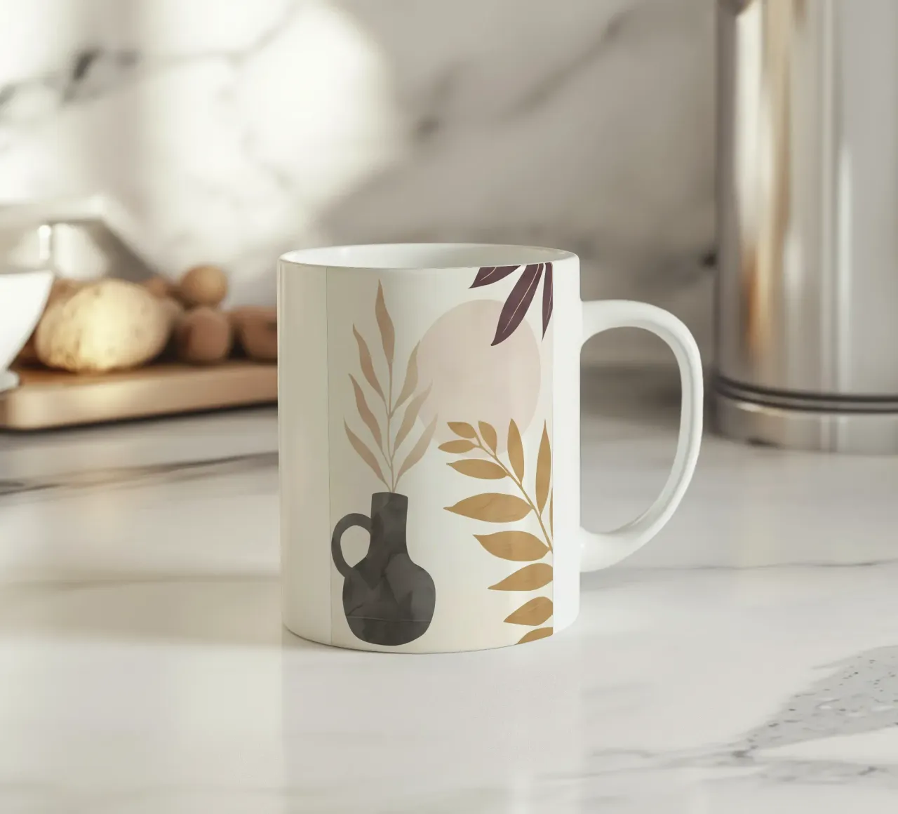 BOTANICA TROPICALE 72A tazza in ceramica da Rebecca Clark Wyrick