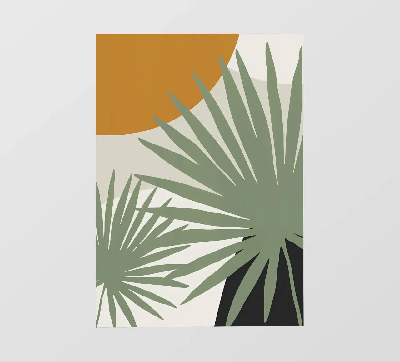 Minimalista floreale 38 telo in pvc da Rebecca Clark Wyrick