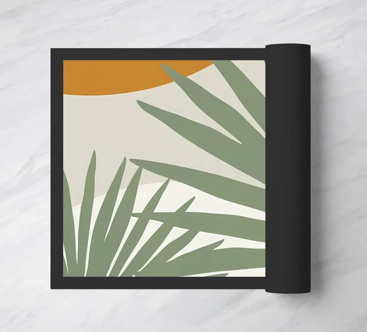 Minimalista floreale 38 zerbino da Rebecca Clark Wyrick