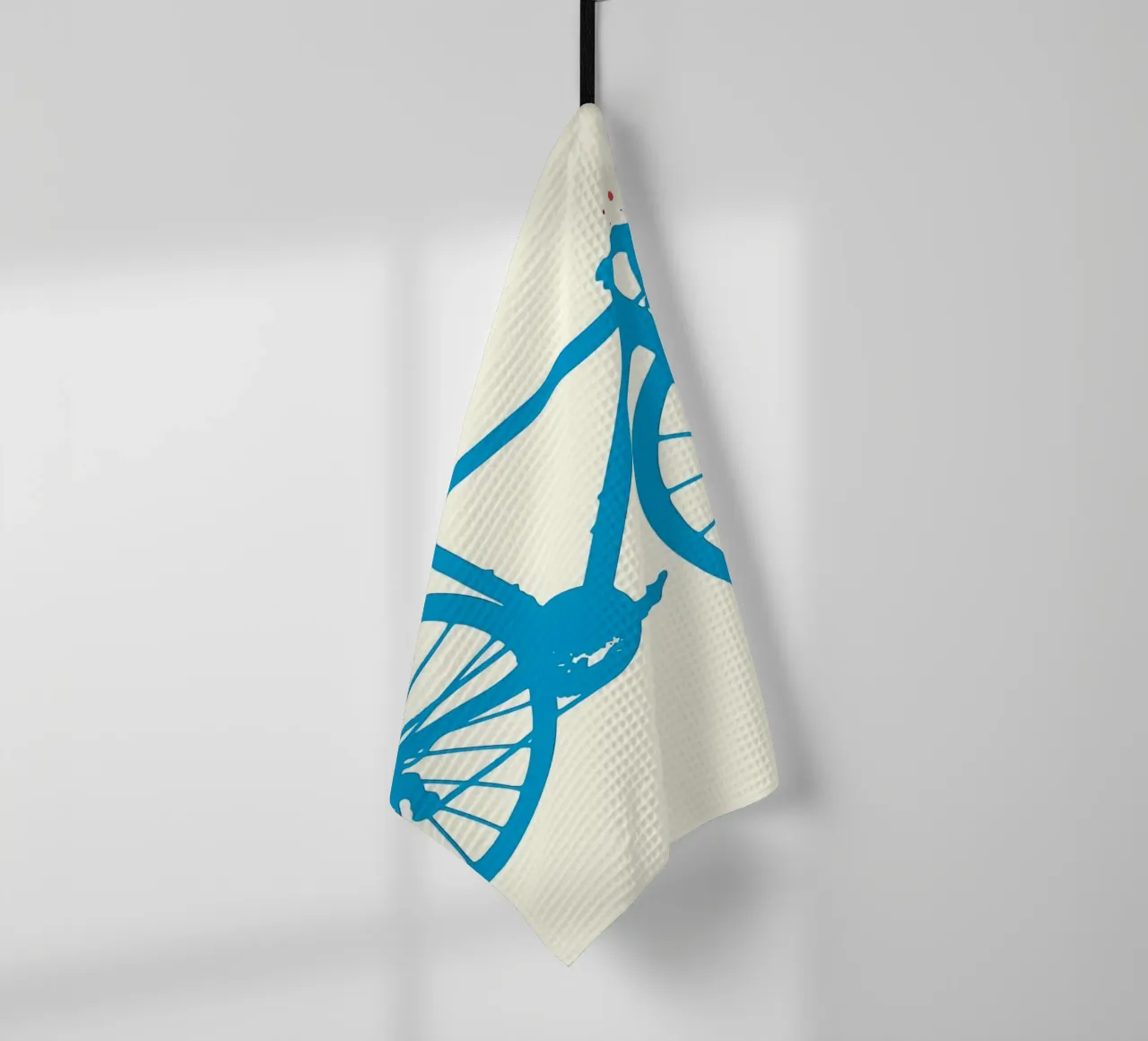 Racefiets theedoek van Albert S Jacob
