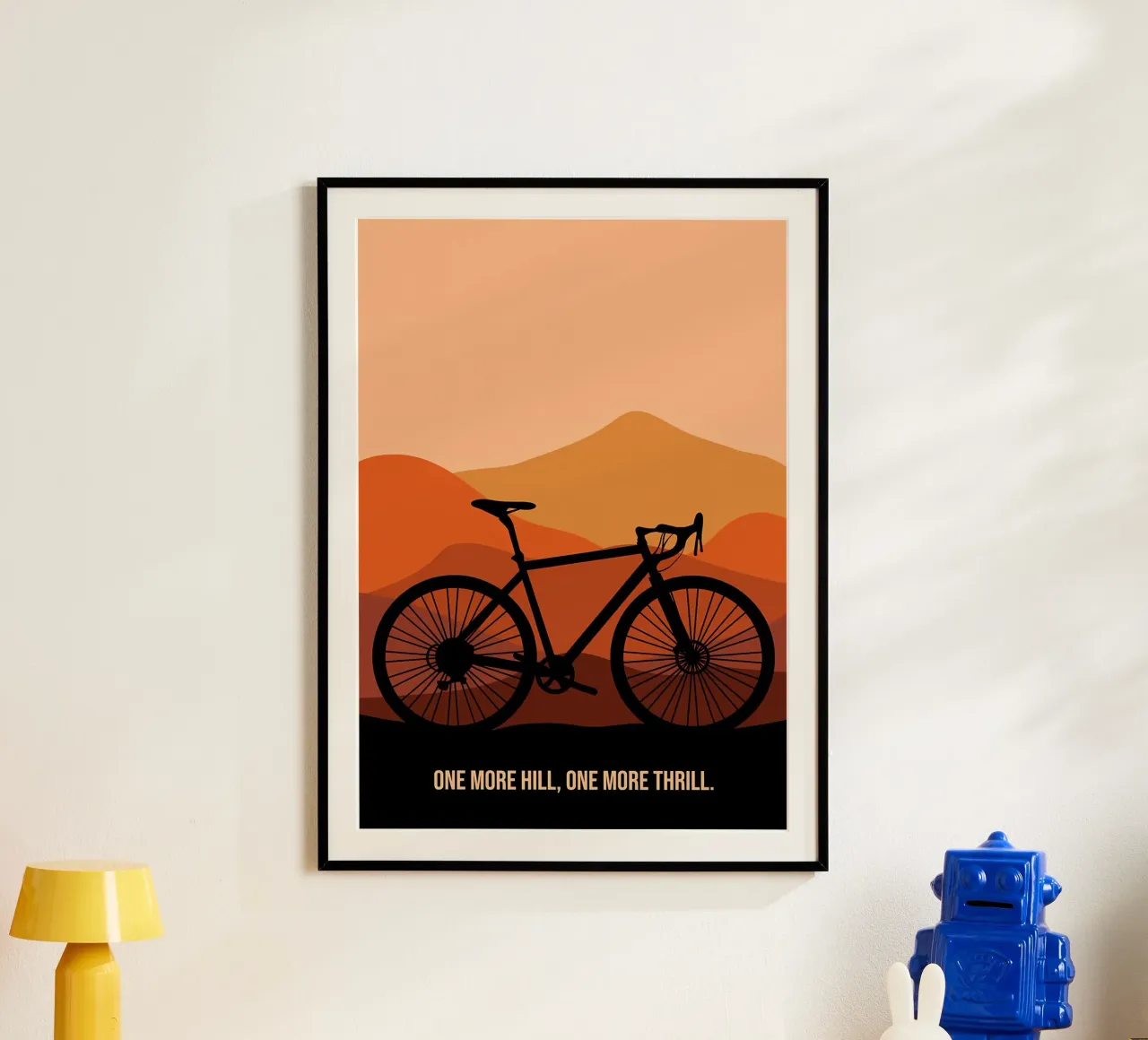 Un viaggio emozionante poster con telaio in alluminio da Albert S Jacob