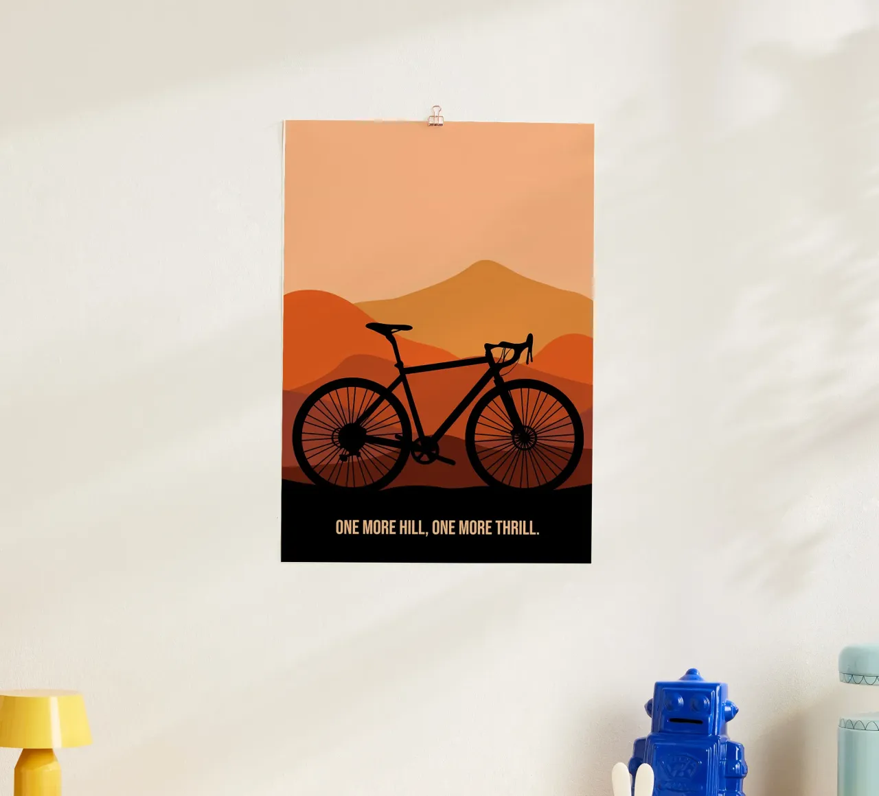 Un viaggio emozionante poster con telaio in alluminio da Albert S Jacob